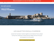 Tablet Screenshot of frioul-if-express.com